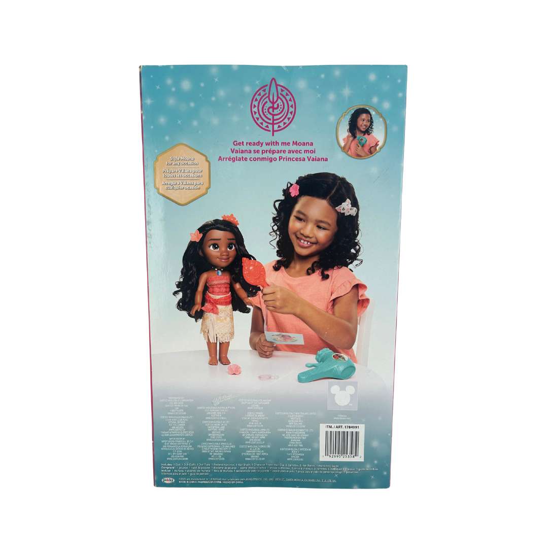 Disney Princess Get Ready With Me Moana Playset — Interactive Pretend-Play Toy