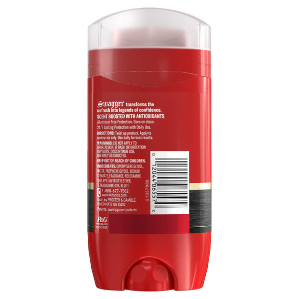 Old Spice Swagger Scent-Boosted Deodorant 3 oz Pack for Men