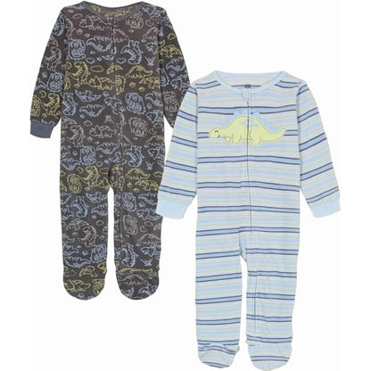 Kids Headquarters 2-Pack Footed Blanket Sleepers – 18 Months