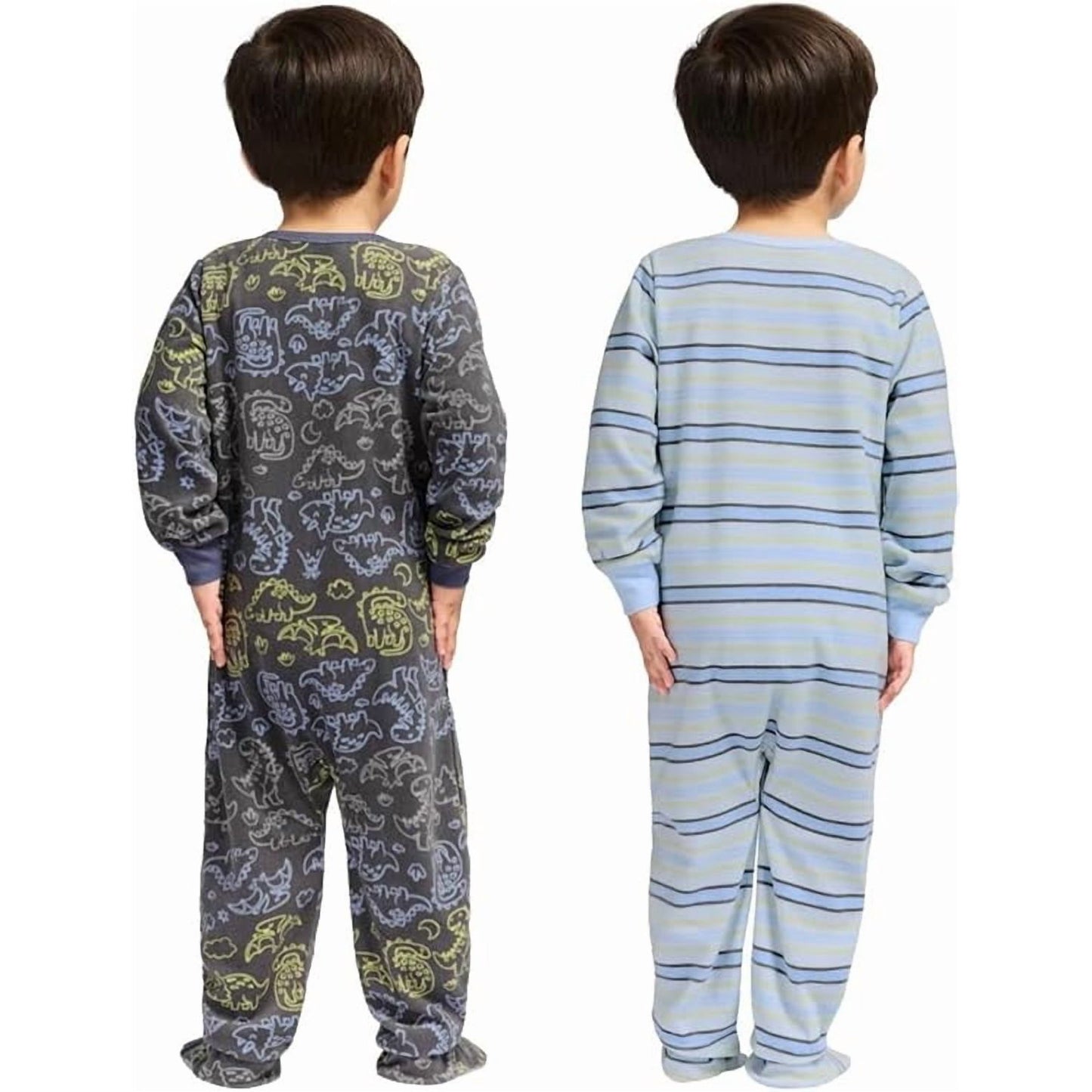 Kids Headquarters 2-Pack Footed Blanket Sleepers – 18 Months