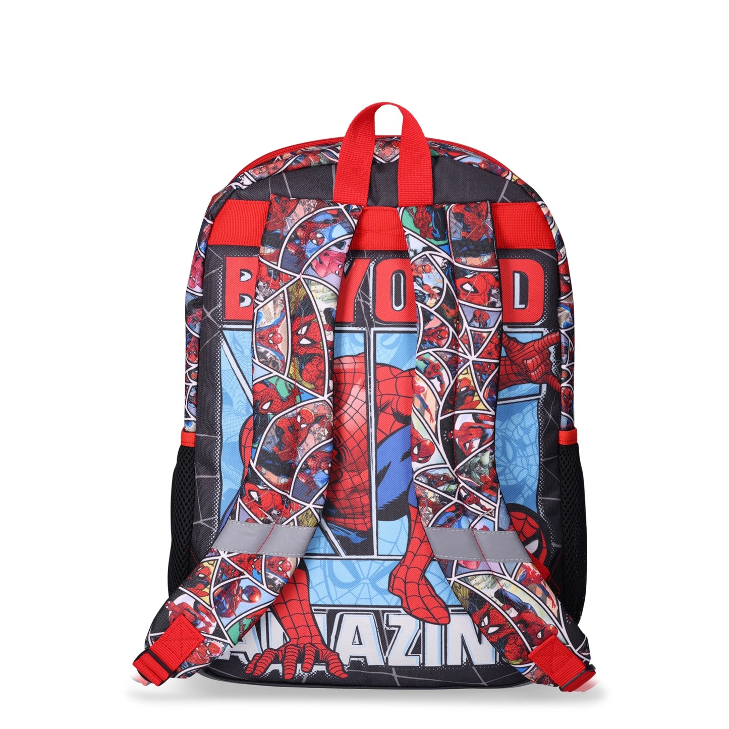 Marvel Boys Spider-Man 17″ Laptop Backpack 2-Piece Set with Lunch Bag – Red