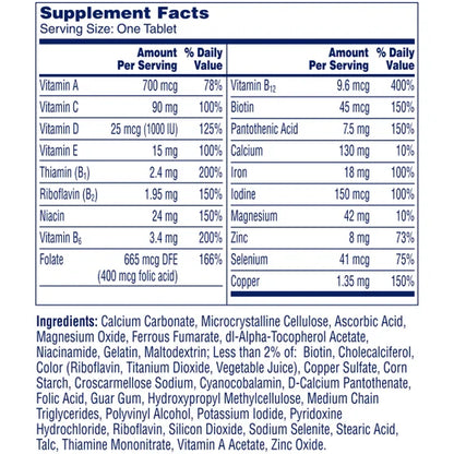 One A Day Women’s Complete Multivitamin, 300 Tablets