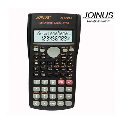 JOINUS JS-82MS Scientific Calculator – 240-Function Dual-Line Display, 10+2 Digits