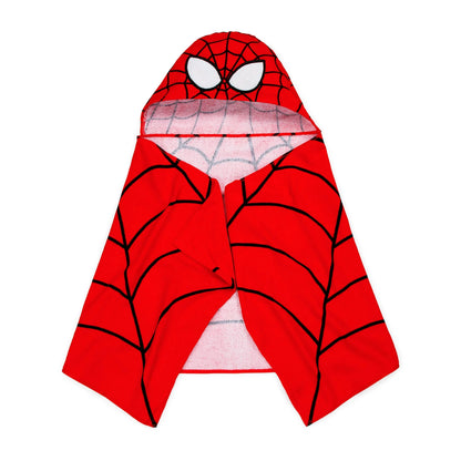 Spider-Man Kids Cotton Hooded Towel – Soft Bath & Beach Wrap for Boys